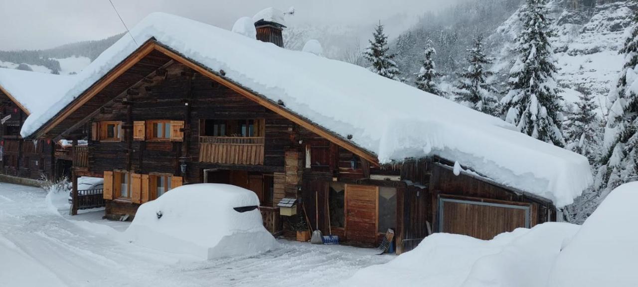 Lachat Appartement En Chalet Typique Le Grand-Bornand Exterior photo